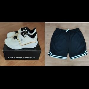 Under Armour Flow Futr X Basketball Shoes & Basketball Shorts